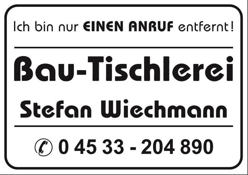 Bau-Tischlerei Wichmann